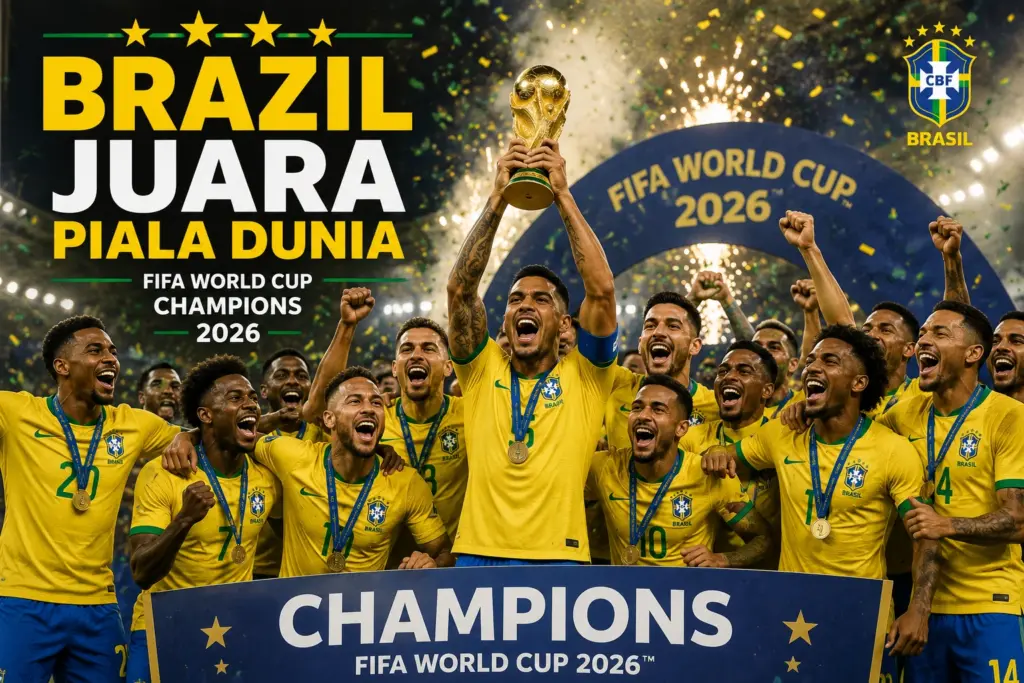 Brasil Juara Piala Dunia Berapa Kali