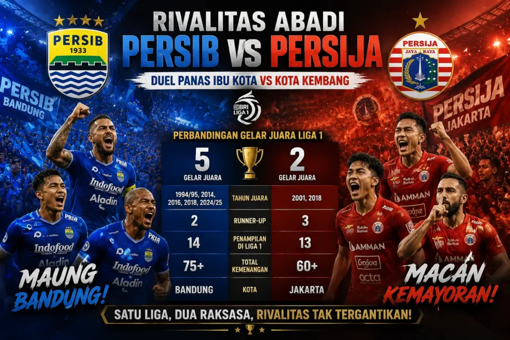 Daftar Juara Liga 1 Indonesia dari Tahun 1931 Sampai Sekarang [Lengkap]