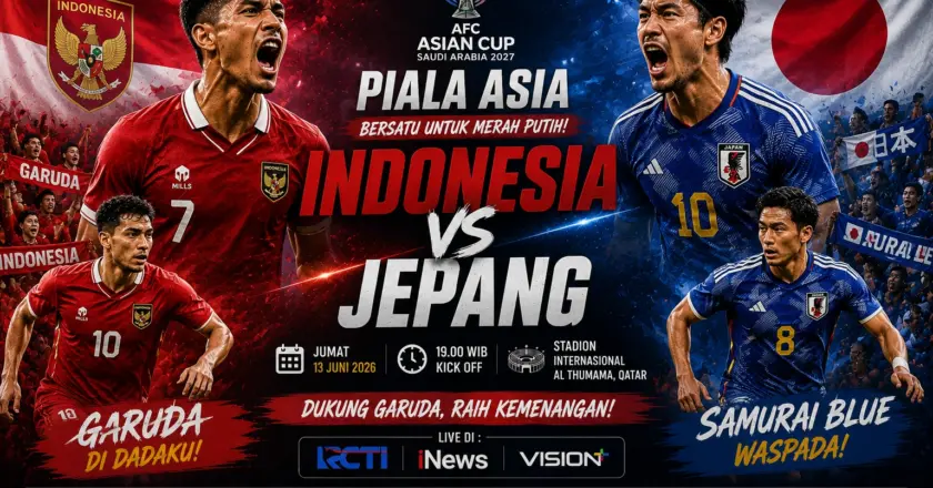 Indonesia vs Jepang 2026: Jadwal, Hasil Akhir, Siaran TV, dan Info Timnas Terbaru