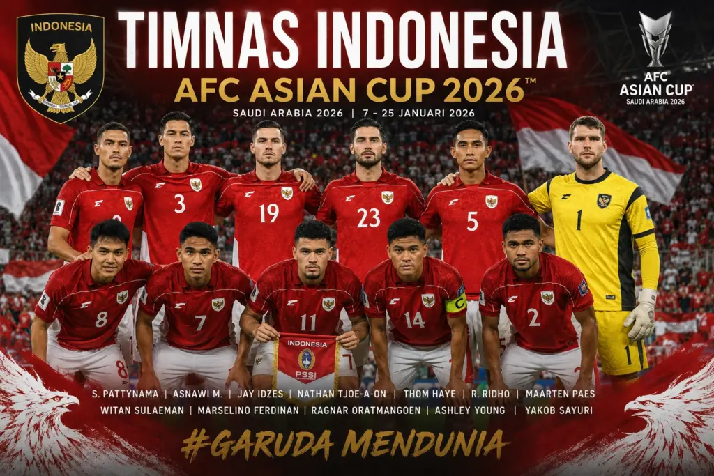 Jadwal Timnas U 17 Piala Asia 2026