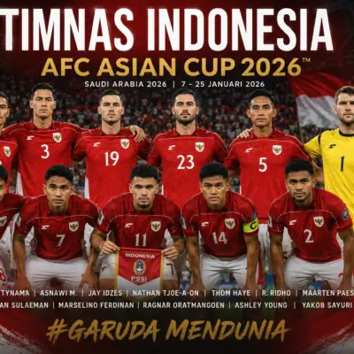 Jadwal Timnas U 17 Piala Asia 2026: Indonesia vs Jepang, Hasil, dan Klasemen Terbaru