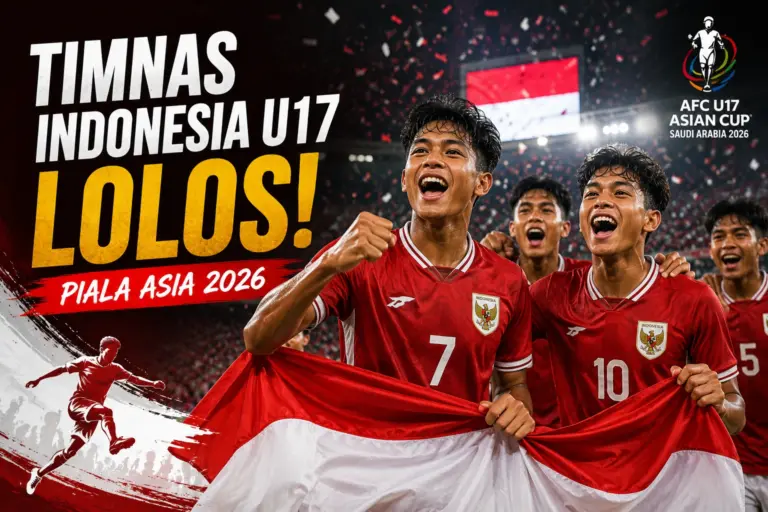 Peluang Indonesia U 17 Lolos Piala Asia 2026, Ini Skenario Lengkapnya