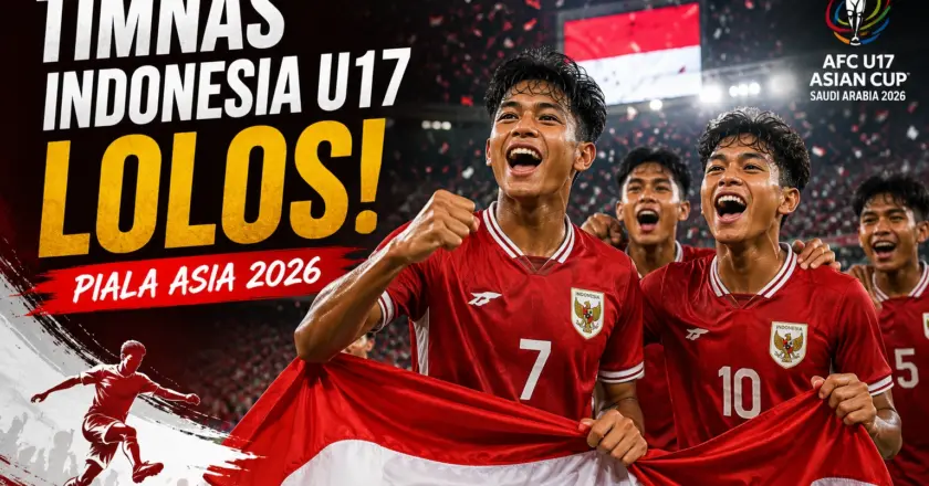 Peluang Indonesia U 17 Lolos Piala Asia 2026, Ini Skenario Lengkapnya