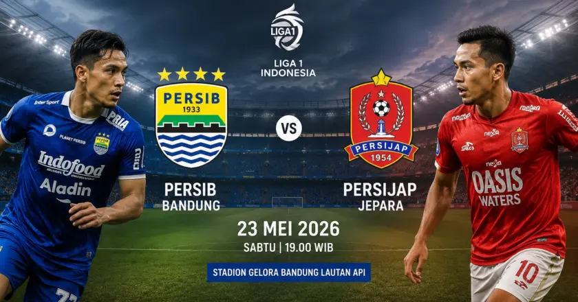 Prediksi Persib Bandung vs Persijap Jepara 2026: Skor, Line Up, dan Peluang Juara