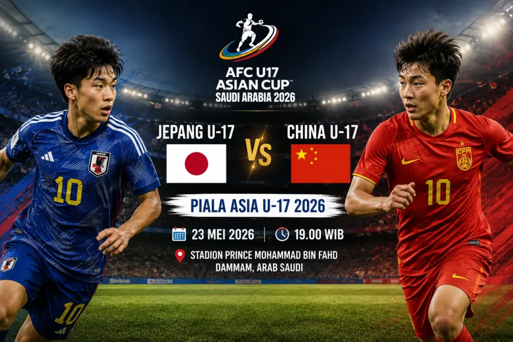 Prediksi Jepang U-17 vs China U-17 2026