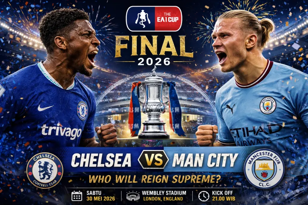 Prediksi Skor Chelsea vs Man City Final FA Cup 2026