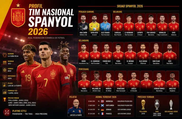 Tim Nasional Sepak Bola Spanyol 2026