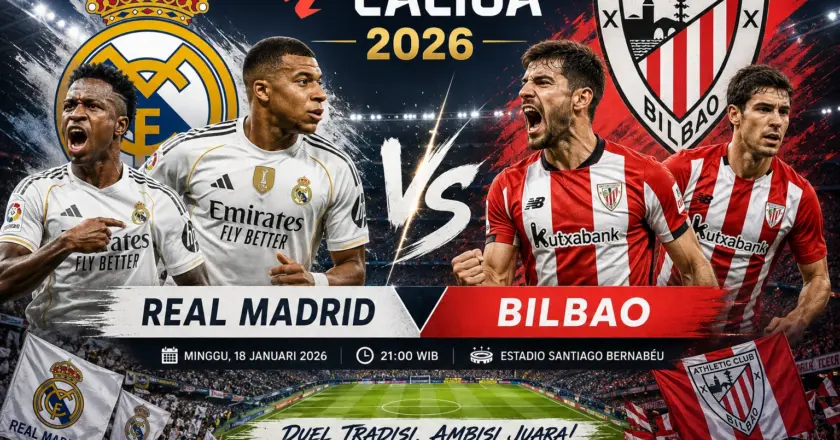Susunan Pemain Real Madrid vs Bilbao 2026: Formasi, Starting XI & Analisis Lengkap