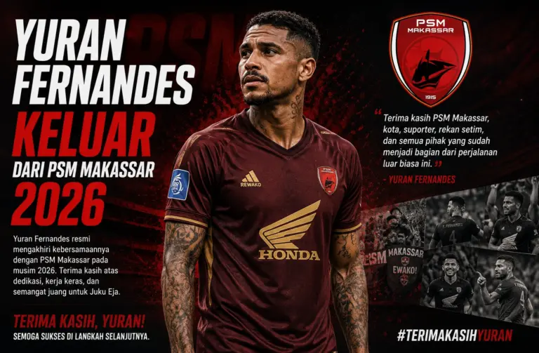 yuran fernandes keluar dari PSM