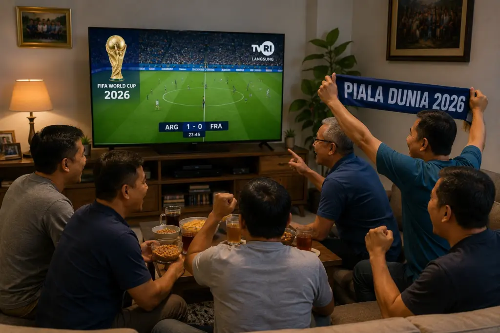 Cara Nonton Piala Dunia 2026 di TVRI Gratis, Lengkap dari Setting TV hingga Jadwal Siaran