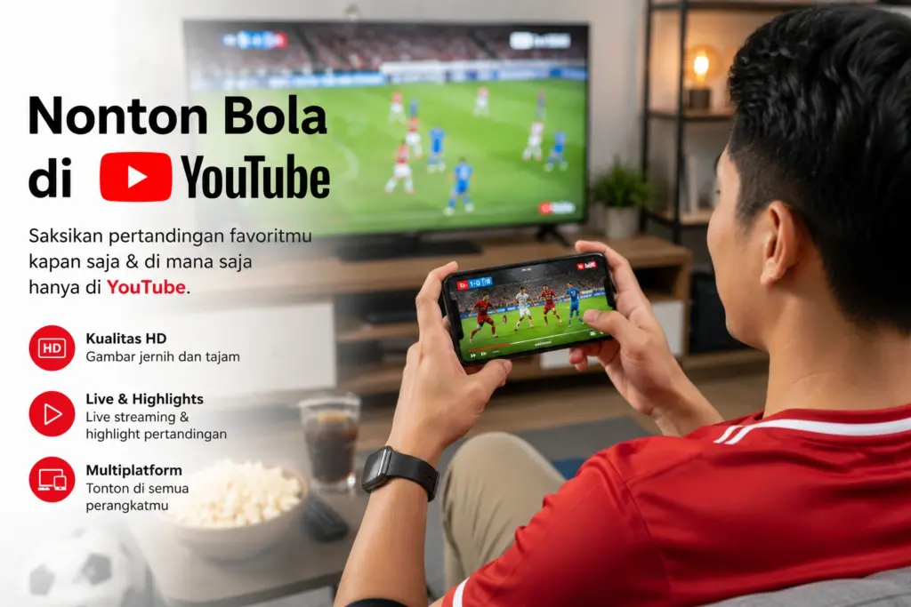 Channel YouTube yang Menyiarkan Piala Dunia 2026