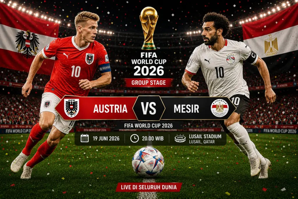 Prediksi Austria vs Mesir 2026