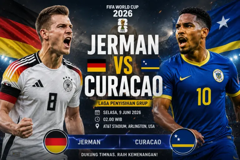 Prediksi Jerman vs Curacao Piala Dunia 2026: Statistik, Head to Head, Susunan Pemain dan Prediksi Skor