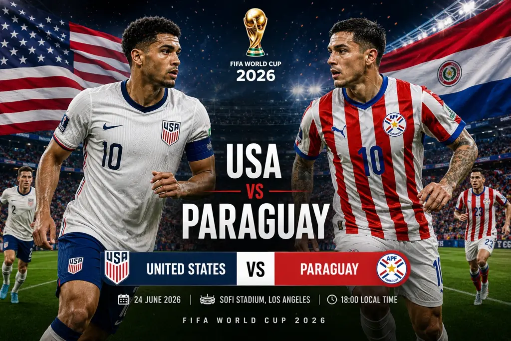 Prediksi Skor Amerika Serikat vs Paraguay 2026