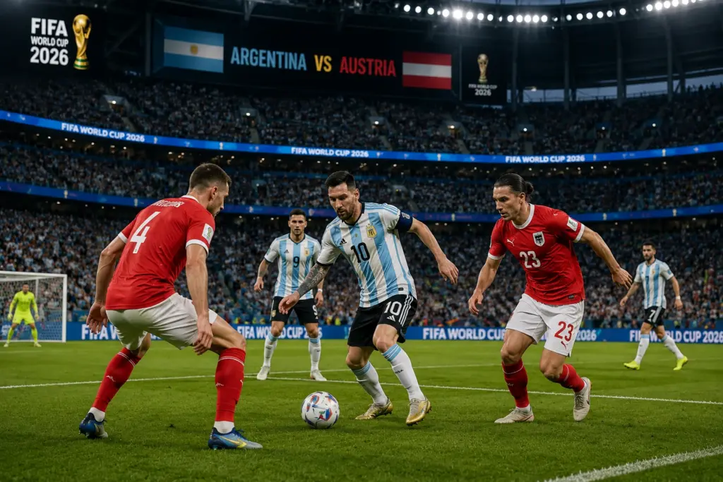 Prediksi Skor Argentina vs Austria 2026