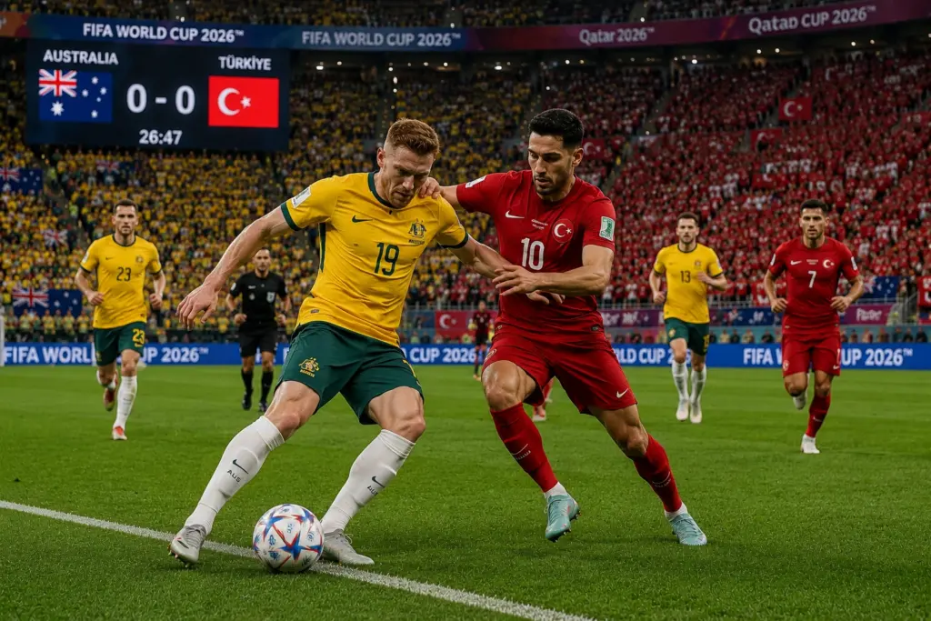 Prediksi Skor Australia VS Turki