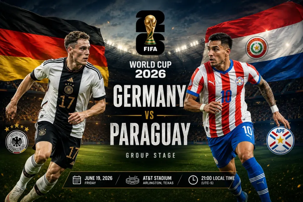 Prediksi Skor Jerman vs Paraguay 2026