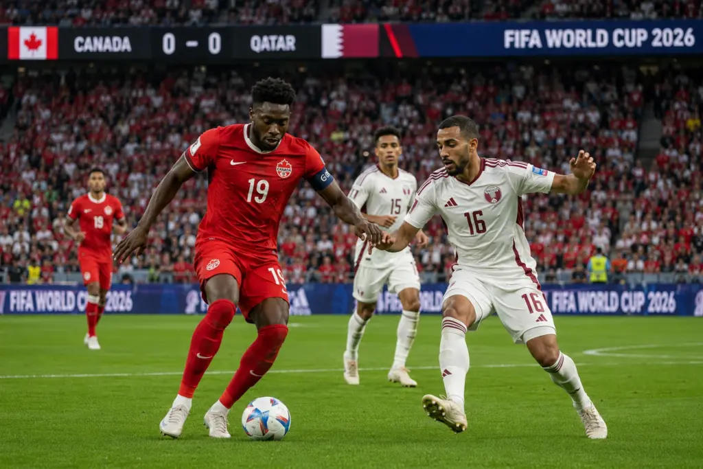 Prediksi Skor Kanada vs Qatar Piala Dunia 2026, Head to Head, Susunan Pemain dan Peluang Menang