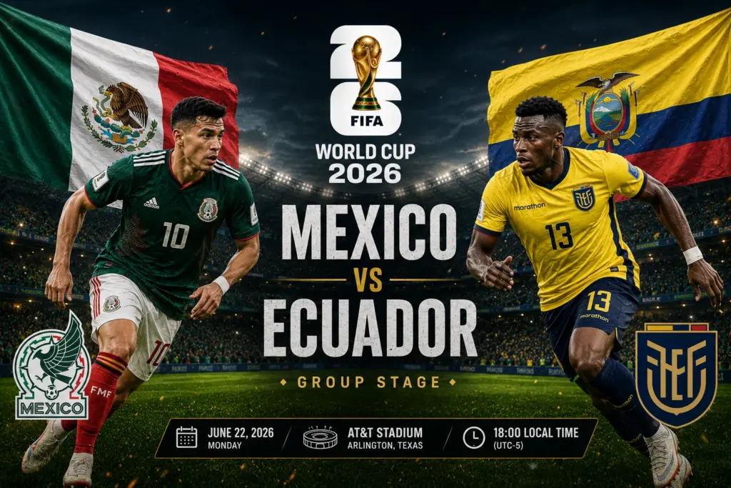 Prediksi Skor Meksiko vs Ekuador 2026