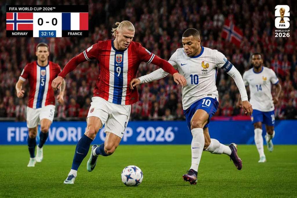 Prediksi Skor Norwegia vs Prancis 2026