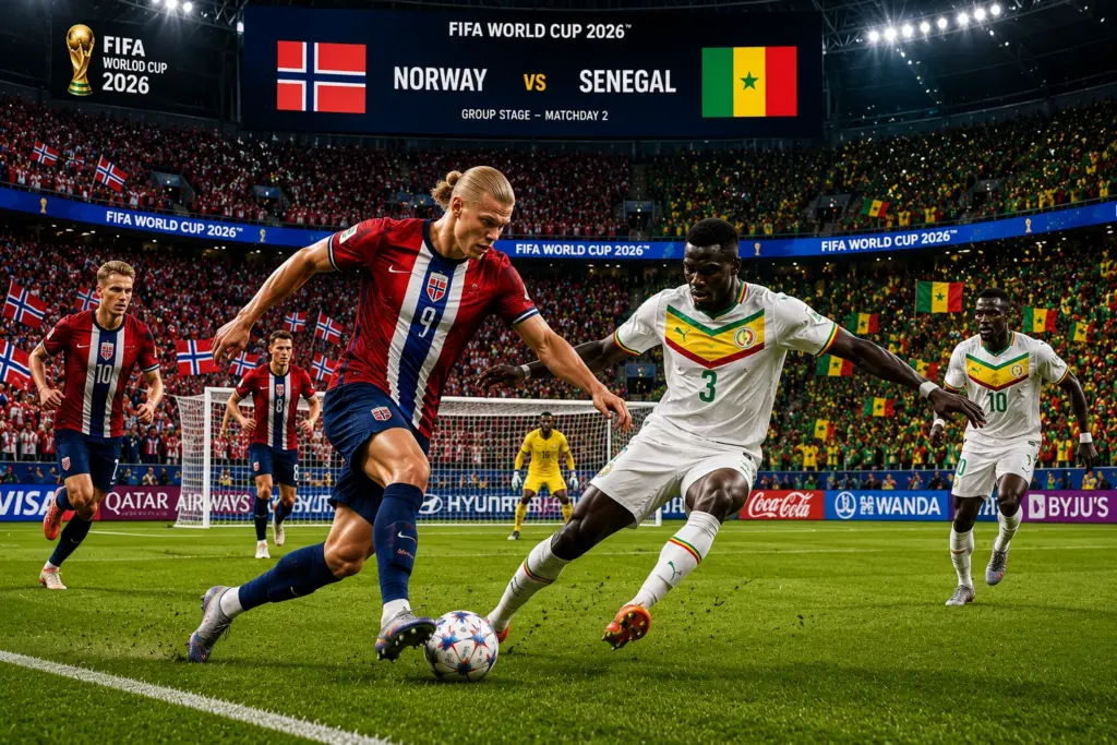 Prediksi Skor Norwegia vs Senegal 2026