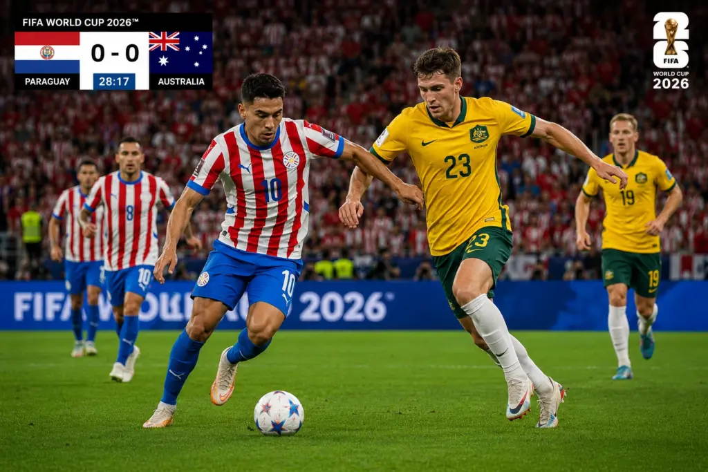 Prediksi Skor Paraguay vs Australia 2026 + Fakta Menarik, Head to Head dan Analisis
