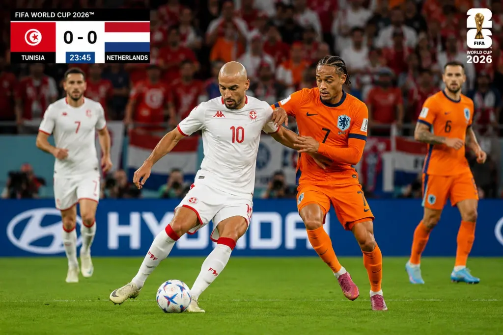 Prediksi Skor Tunisia vs Belanda 2026 + Data Head to Head dan Susunan Pemainnya