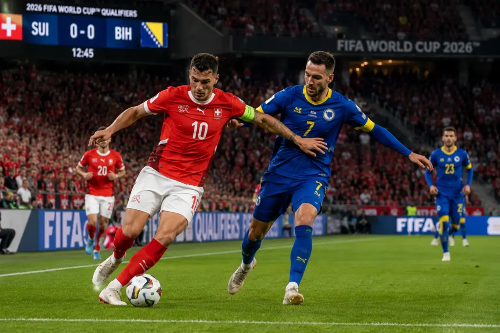 Prediksi Skor swiss VS Bosnia