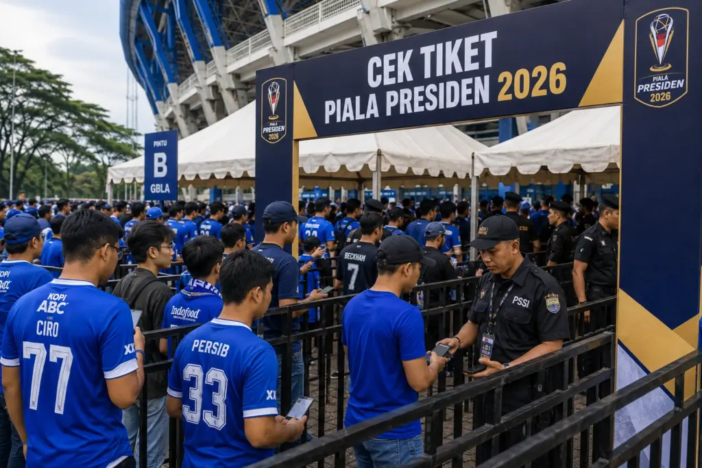 Cara Beli Tiket Piala Presiden 2026 Online + Harga dan Penukaran