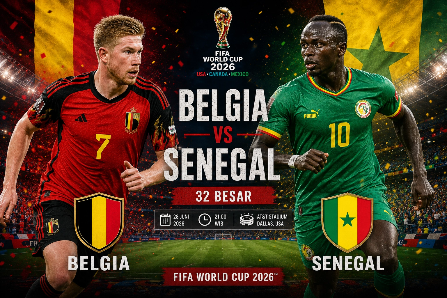 Hasil Piala Dunia 32 Besar Hari Ini