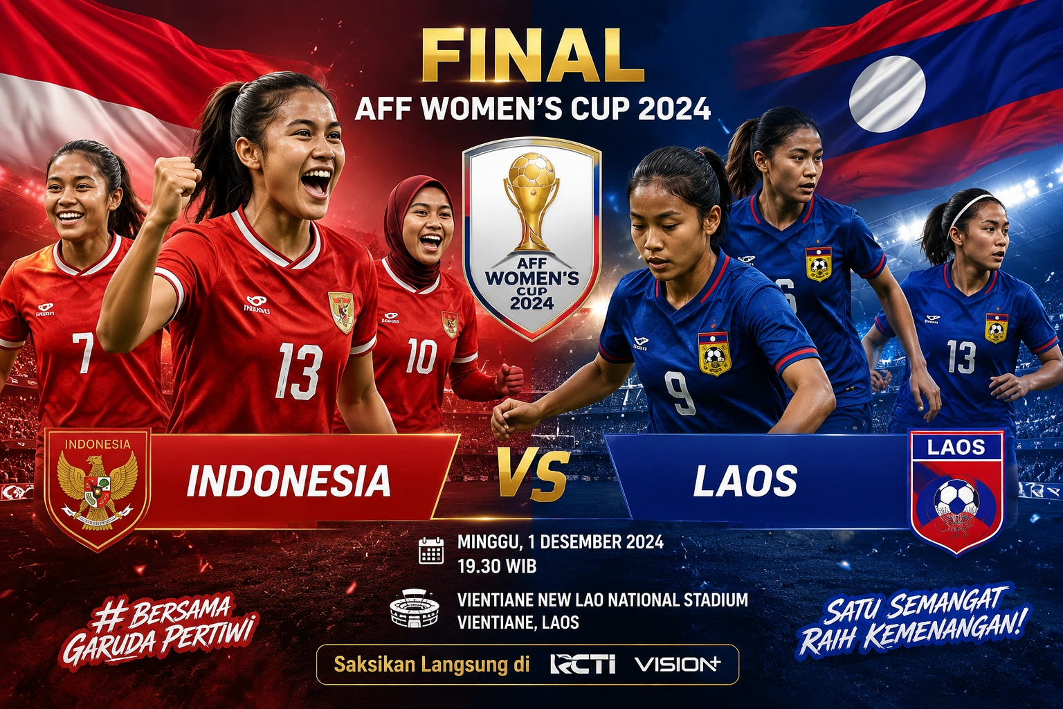 Jadwal Final Piala AFF Putri 2026