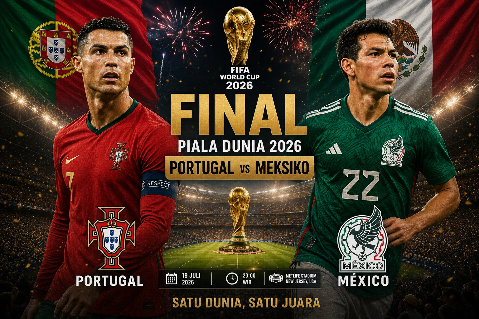 Jadwal Final Piala Dunia 2026