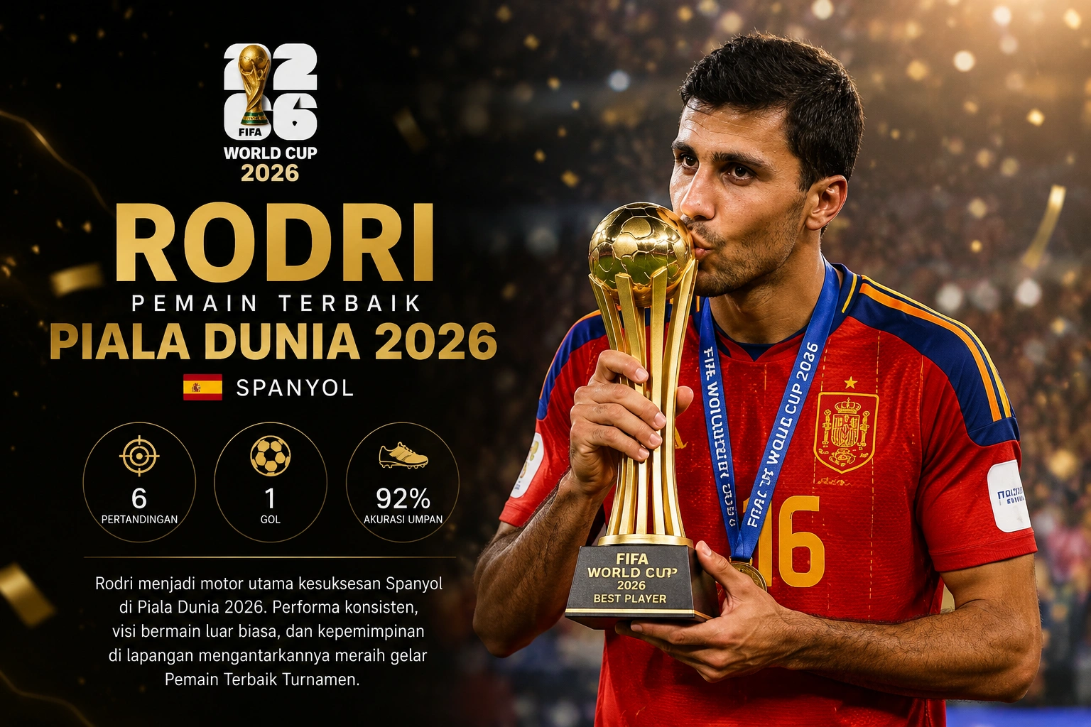 Pemain Terbaik Piala Dunia 2026 Resmi