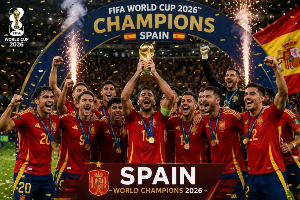 Pemenang Piala Dunia 2026 Adalah Spanyol, Taklukkan Argentina di Final