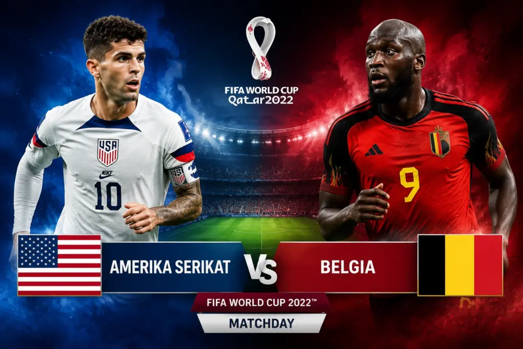 Prediksi Amerika Serikat VS Belgia 2026