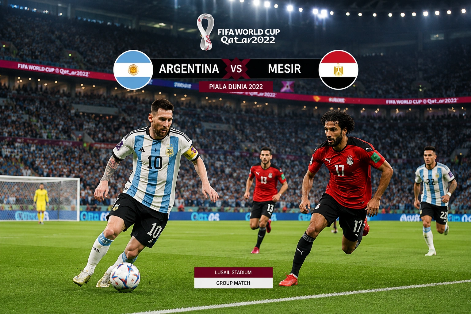 Prediksi Argentina vs Mesir 2026