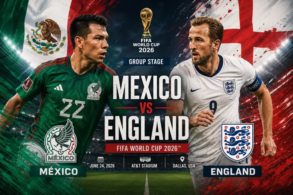 Prediksi Meksiko vs Inggris 2026