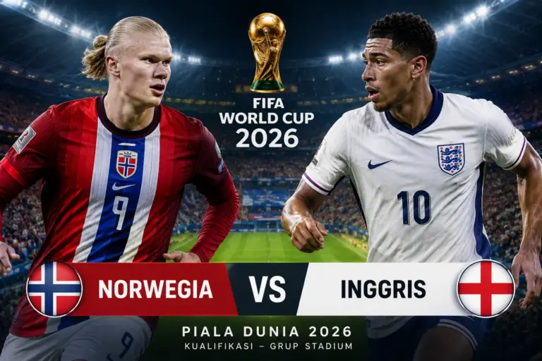 Prediksi Norwegia vs Inggris 2026