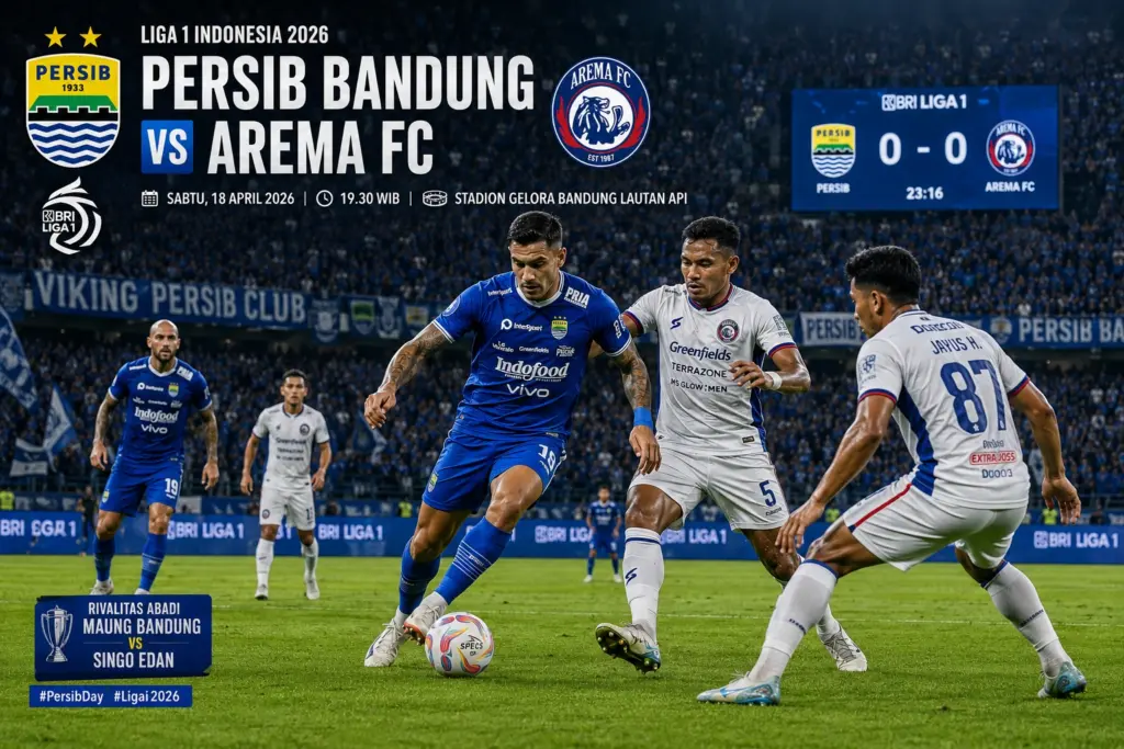 Prediksi Persib Bandung vs Arema 2026