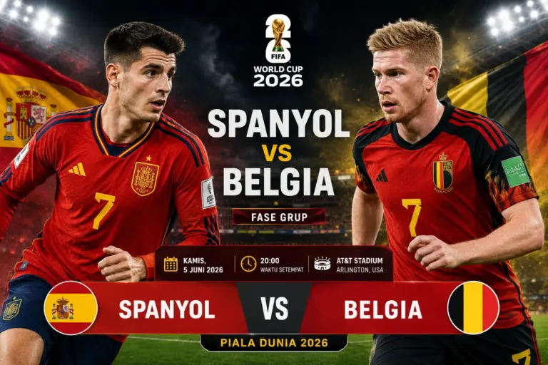 Prediksi Spanyol vs Belgia 2026