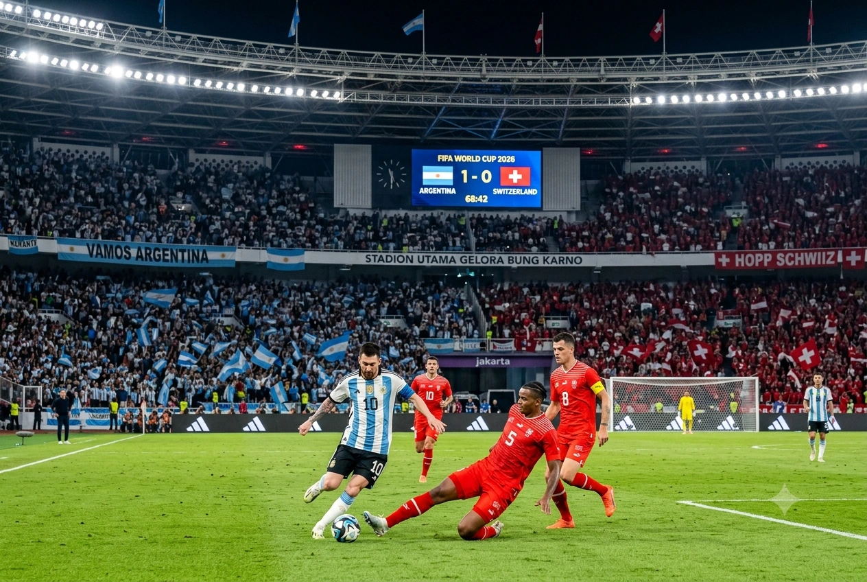 Prediksi skor Argentina VS swiss