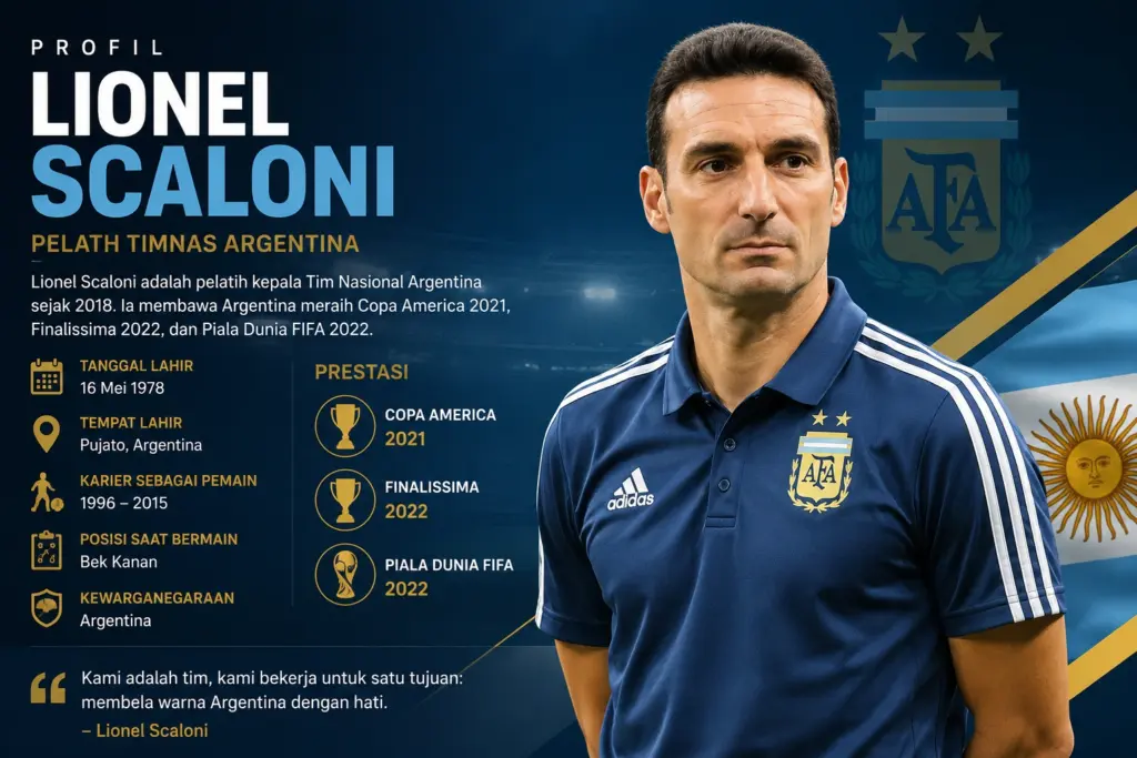 Profil Lionel Scaloni