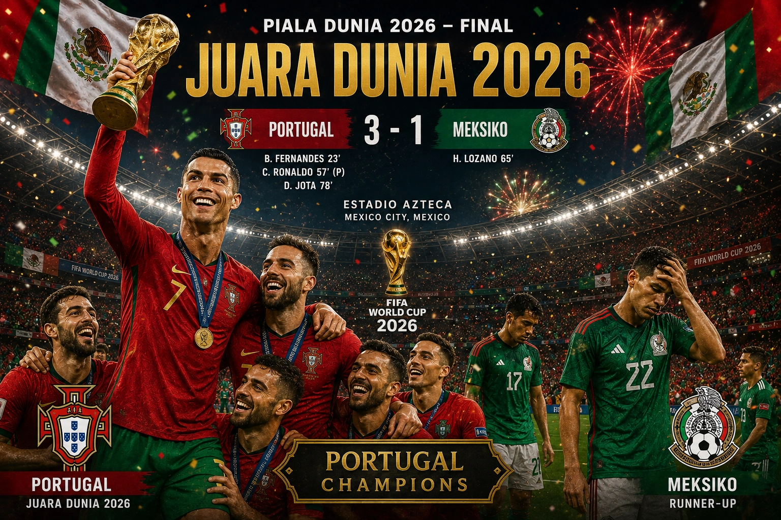 Stadion final Piala Dunia 2026