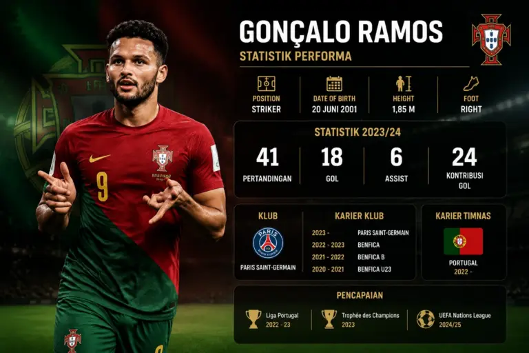 Statistik Gonçalo Ramos 2026