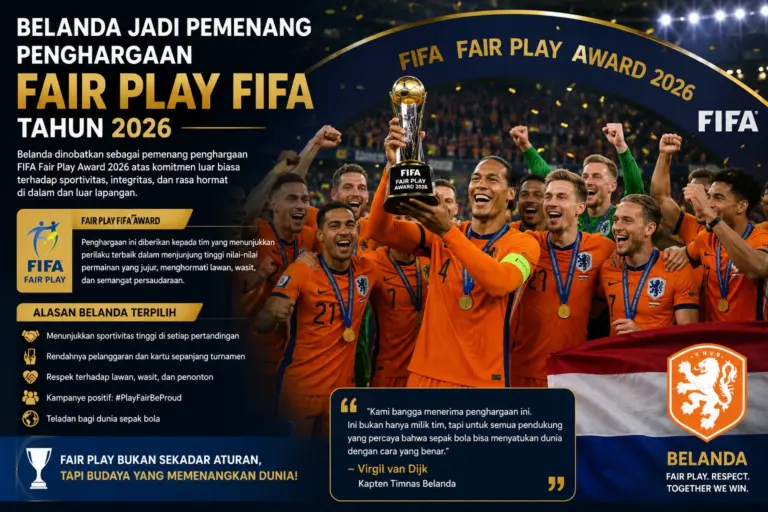 pemenang penghargaan fair play fifa